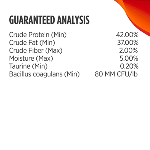 Ultra-rich grain-free freeze-dried cat food