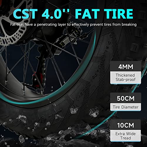 Folding 20'' AWD e-Bike with Dual Motor, LG 16Ah Lithium Battery