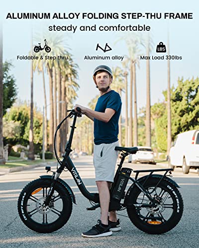 VITILAN U7 750W Folding eBike, 20'' Fat Tire