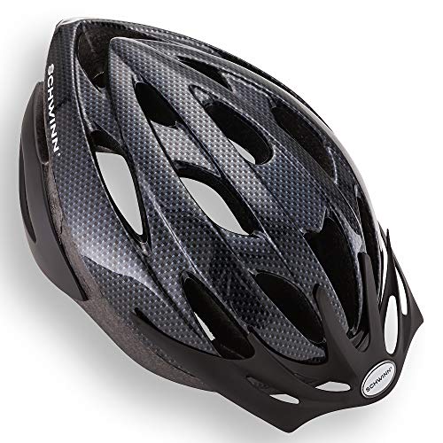 Schwinn Thrasher Lightweight Adult Bike Helmet - Carbon
