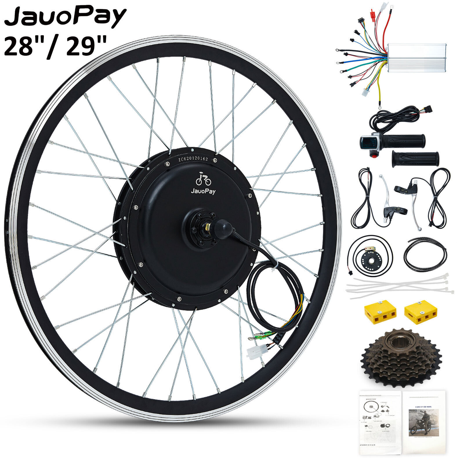 48V 1000W Rear Hub Motor Electric Bike Kit