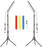 Obeamiu 2 Pack LED Video Light Kit