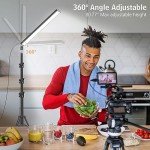 Obeamiu 2 Pack LED Video Light Kit