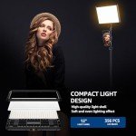 LED Video Lighting Kit for Photography & TikTok