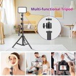 RGB Video Lighting Kit with Adjustable Tripod