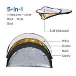 Etekcity 24" 5-in-1 Photography Reflector Kit