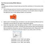 JJC PVC White Balance Card Set - 10.2x13.2 cm