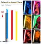 LED Video Light Stick Set with Adjustable Tripod