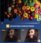 LED Video Light Stick Set with Adjustable Tripod