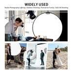 5-in-1 43" Collapsible Photography Reflector Kit
