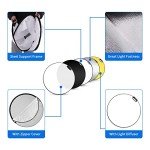 5-in-1 43" Collapsible Photography Reflector Kit