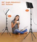 LED Video Lighting Kit with Adjustable Tripod