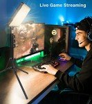 LED Video Lighting Kit with Adjustable Tripod