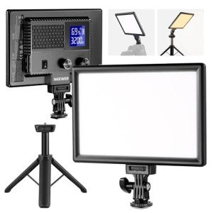 Dimmable 9" LED Light Panel for Videography