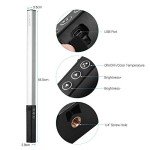 LUXCEO RGB LED Handheld Video Light Wand