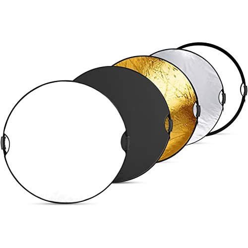 NEEWER 110cm 5-in-1 Light Reflector with Handle