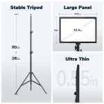 Dazzne D50 LED Video Light Panel - 2 Pack