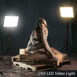 Dazzne D50 LED Video Light Panel - 2 Pack