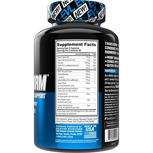 EVL Thermogenic Fat Burner - Rapid Weight Loss Support