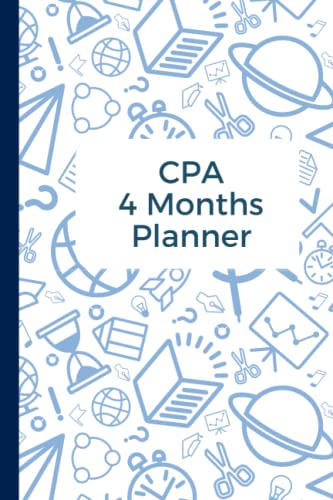 CPA Exam 4-Month Study Planner for Cats