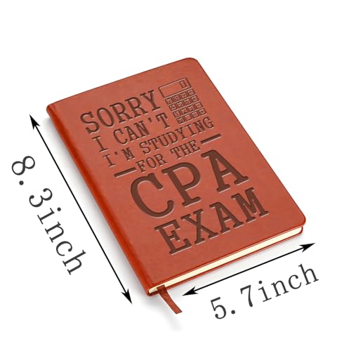 Funny CPA Exam Notebook for Accountants