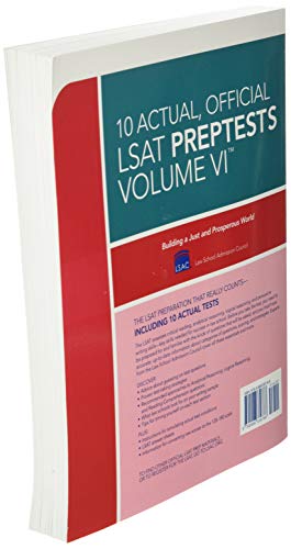 LSAT PrepTests Volume VI: Tests 72-81