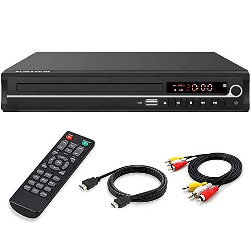 Foramor HDMI DVD Player, 1080P Full HD, Remote Control