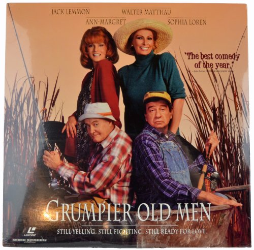 Classic comedy: Grumpier Old Men Laserdisc