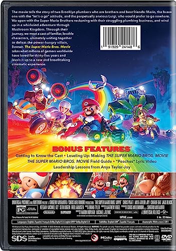 Super Mario Bros. Movie - Power Up Edition DVD