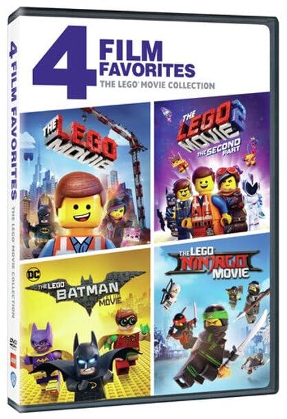 LEGO Movie Complete 4-Film Set