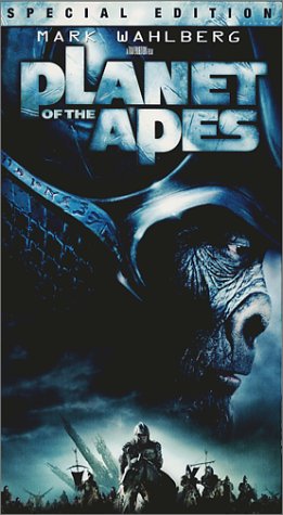 Planet of the Apes movie on VHS format