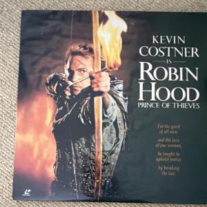 Robin Hood Laserdisc - Prince of Thieves Movie