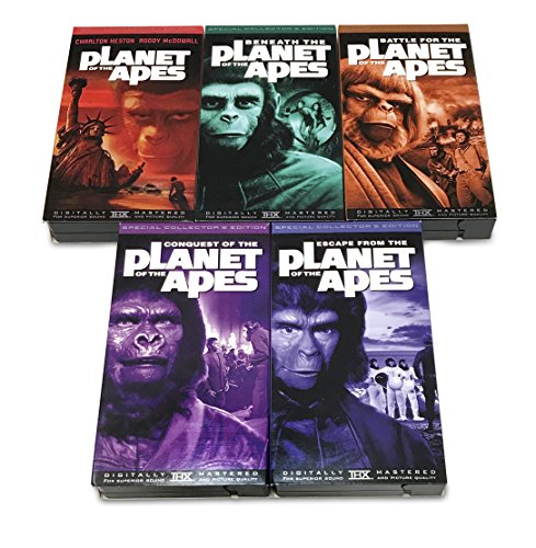 Planet of the Apes Collection VHS Box Set