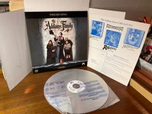 Addams Family Classic Movie on Laserdisc - Limited Edition