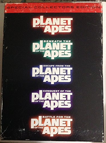 Planet of the Apes Collection Widescreen VHS Videos