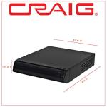 Craig Compact DVD/CD Player with Remote, Single (CVD512a)