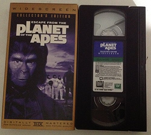 Planet of the Apes Collection Widescreen VHS Videos