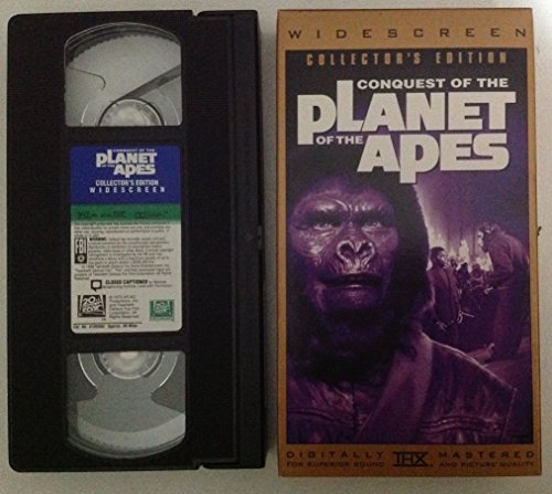 Planet of the Apes Collection Widescreen VHS Videos