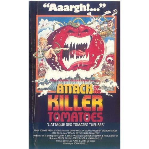 Killer Tomatoes VHS in Videos Niche
