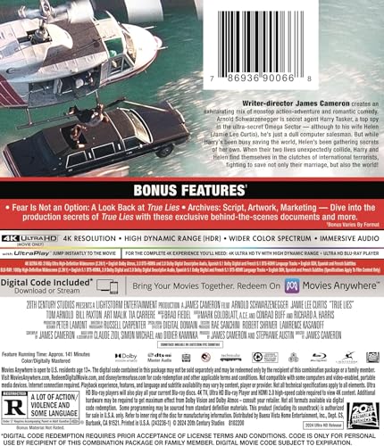 True Lies in Stunning 4K UHD Quality