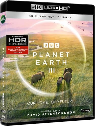Planet Earth III in Stunning 4K UHD/Blu-ray