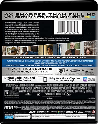 Get Out" Blu-ray Movie