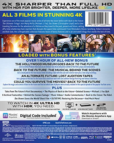 Back to the Future: Ultimate Trilogy in 4K