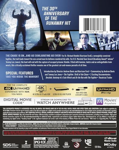 The Fugitive - 4K UHD+DIG Version