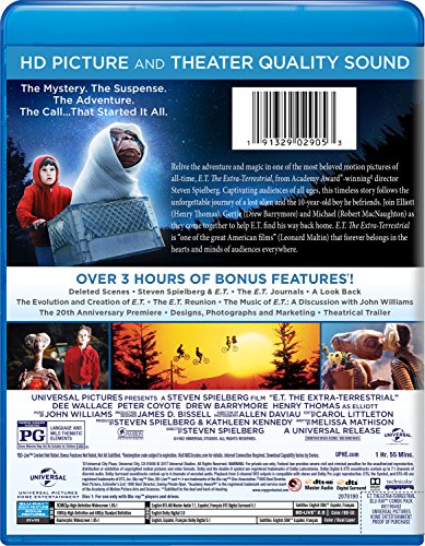E.T. The Extra-Terrestrial Movie on Blu-ray