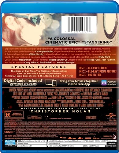 Oppenheimer Collection: Blu-ray, DVD, Digital