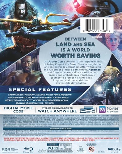 Aquaman and Lost Kingdom Bundle: Blu-ray + Digital