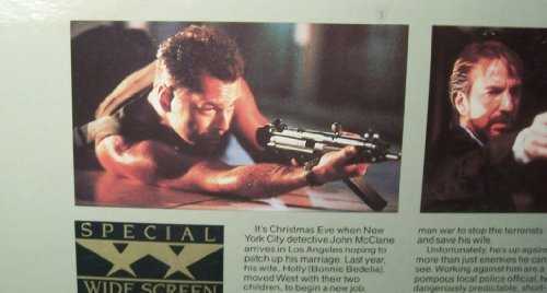 Die Hard on Laserdisc