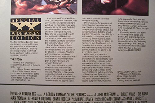 Die Hard on Laserdisc