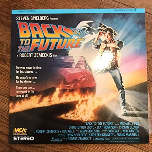 Back to the Future - Laser Disc Movie